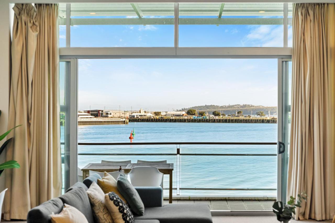Relaxing Sea Wharf View Apartment Оукланд Екстериор снимка